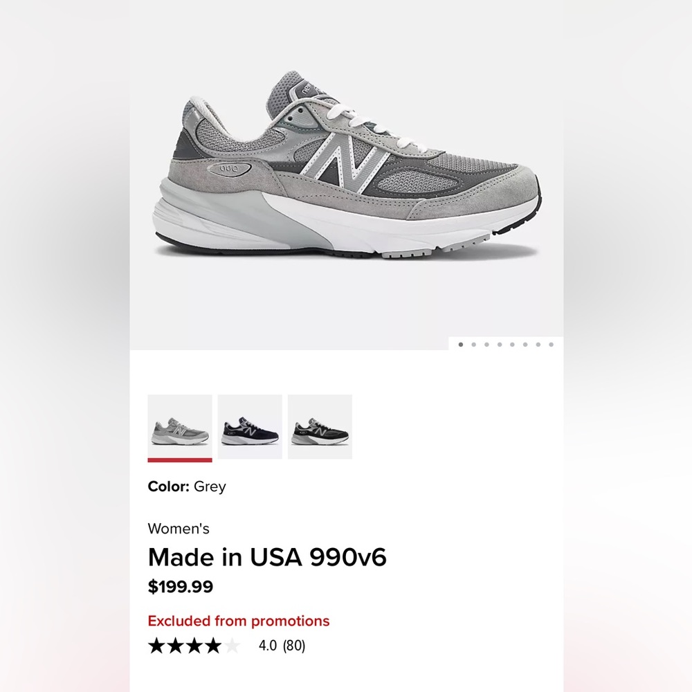 Women’s Made in USA 990v6